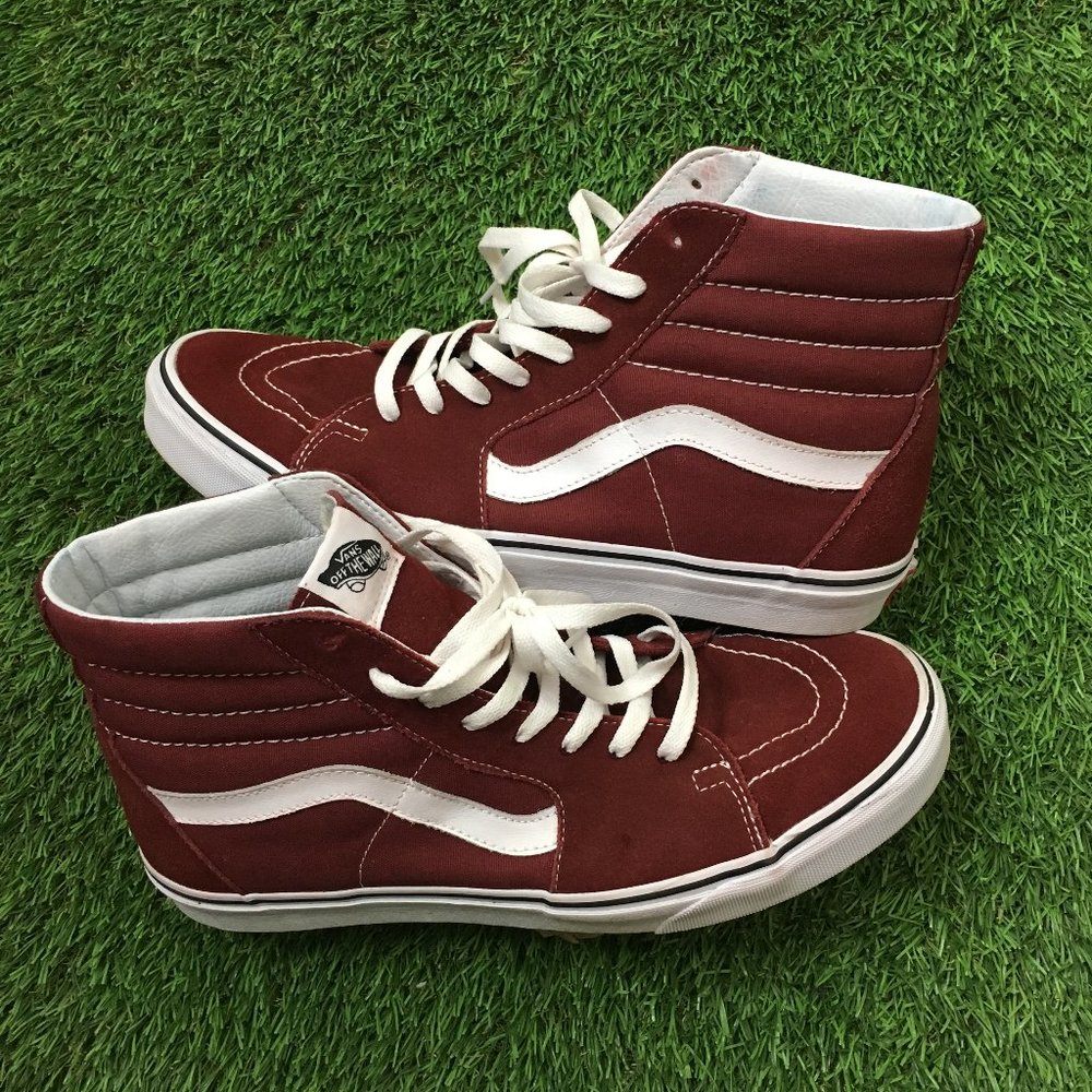 Vans Sk8-Hi Maroon Mens Sz 11